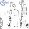 Ideal Standard Artefact Single Lever Basin Mixer Tap Spare Parts